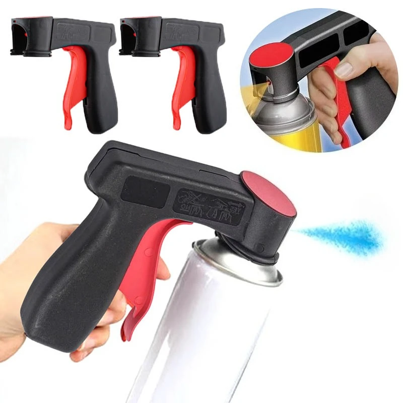 1-10PCS Universal Spray Can Handle Reusable Portable Paint Spray Gun Grip for Car Color Change Film DIY Home Renovation