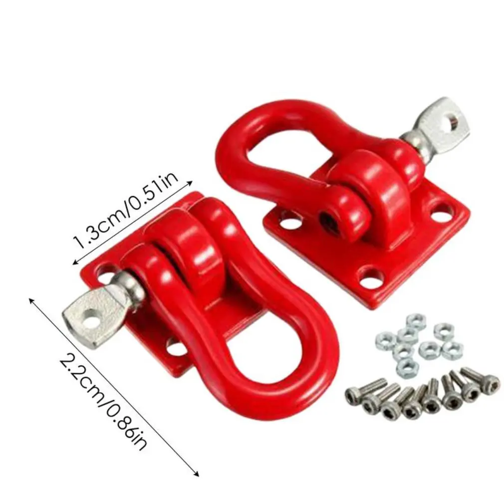 Gancho de cabrestante de aluminio, conector de gancho de remolque, conjunto de montaje de grillete plano para remolque, camión, ATV, UTV, líneas de cabrestante, gancho de cabrestante