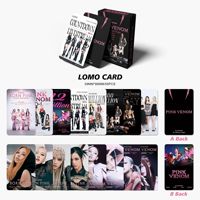 55 Lomo cards, new album 'Pink Venom' latest merchandise, small cards for fans, high-definition celebrity collectible gifts