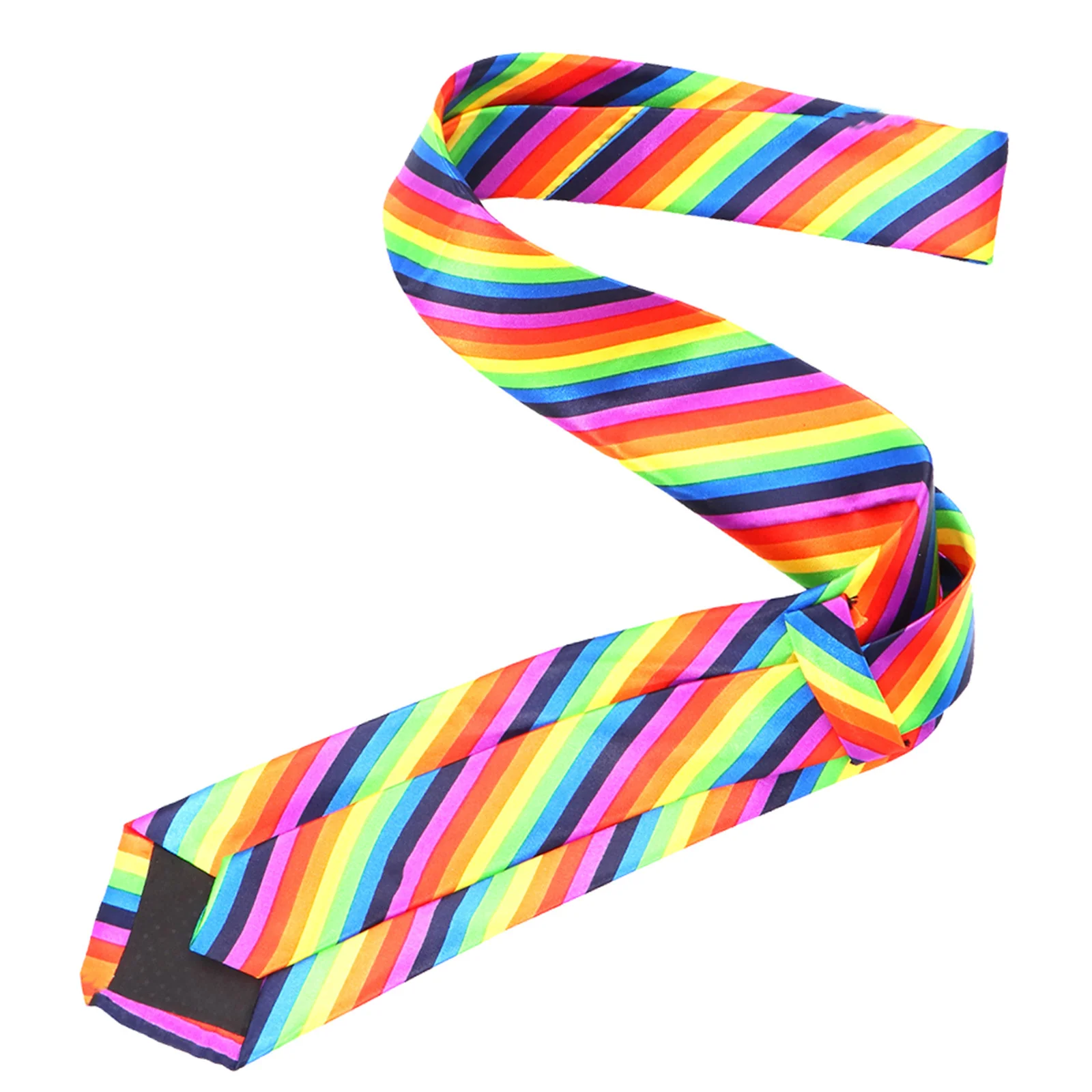 1 قطعة ربطة العنق الطباعة قوس قزح 5 سنتيمتر عرض دائم زي التعادل مريحة عادية مهرجان الحفلات ملحق ربطة العنق #1