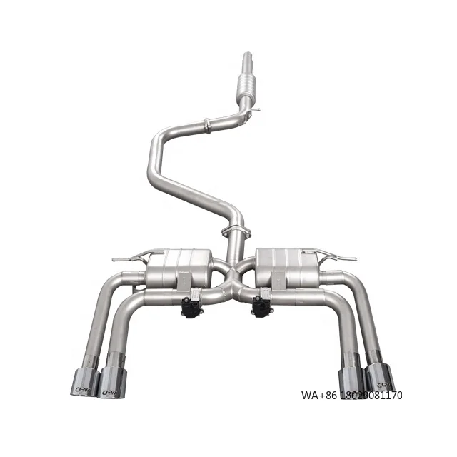 

Высокопроизводительный универсальный глушитель с управлением клапаном по жесту для выхлопных систем 1.8T 2.0T