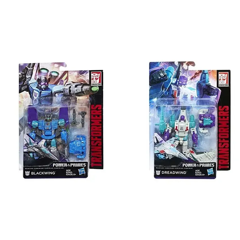 Hasbro Transformers Power of The Primes Dreadwind Blackwing 12Cm Deluxe Class figura de acción Original, juguete para niños, regalo