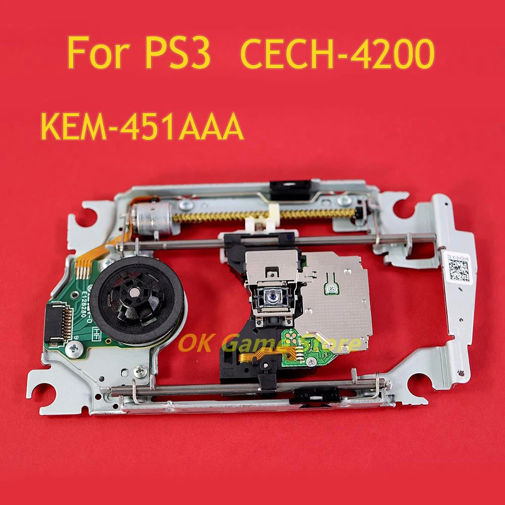 1pc Replacement for ps3 4200 KES-451AAA kem 451aaa Laser Lens for PS3 Super Slim CECH-4200 KES-451 Laser Lens reader With Deck