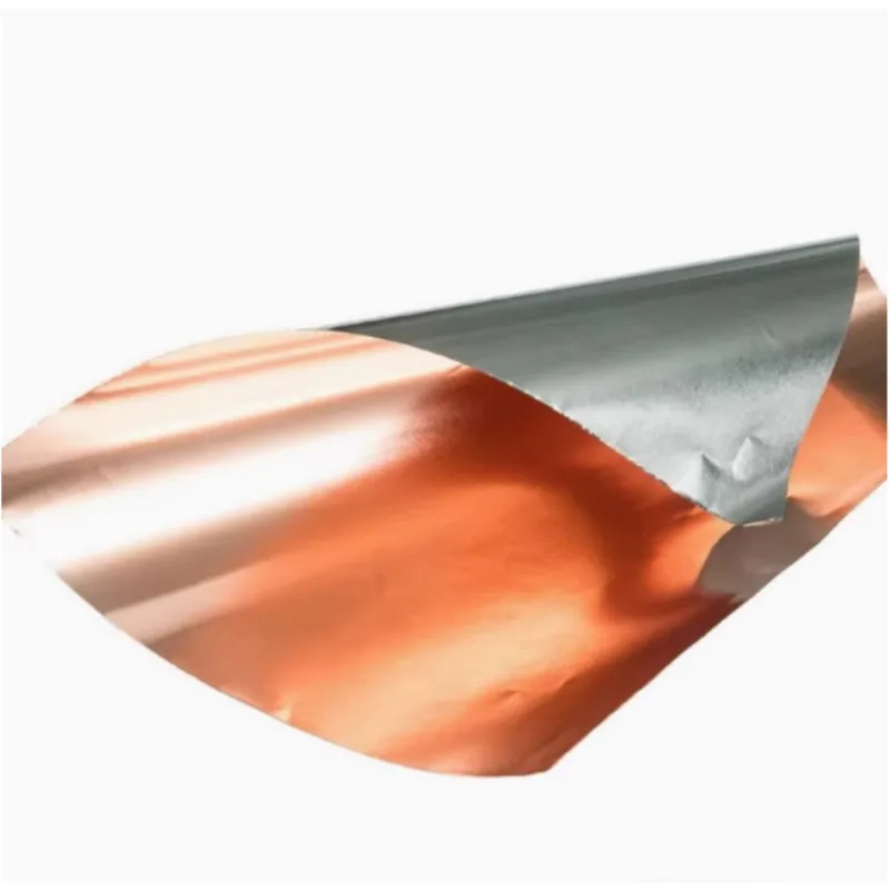 High-precision lithium battery coated copper aluminum composite foil conductive copper foil shielding material