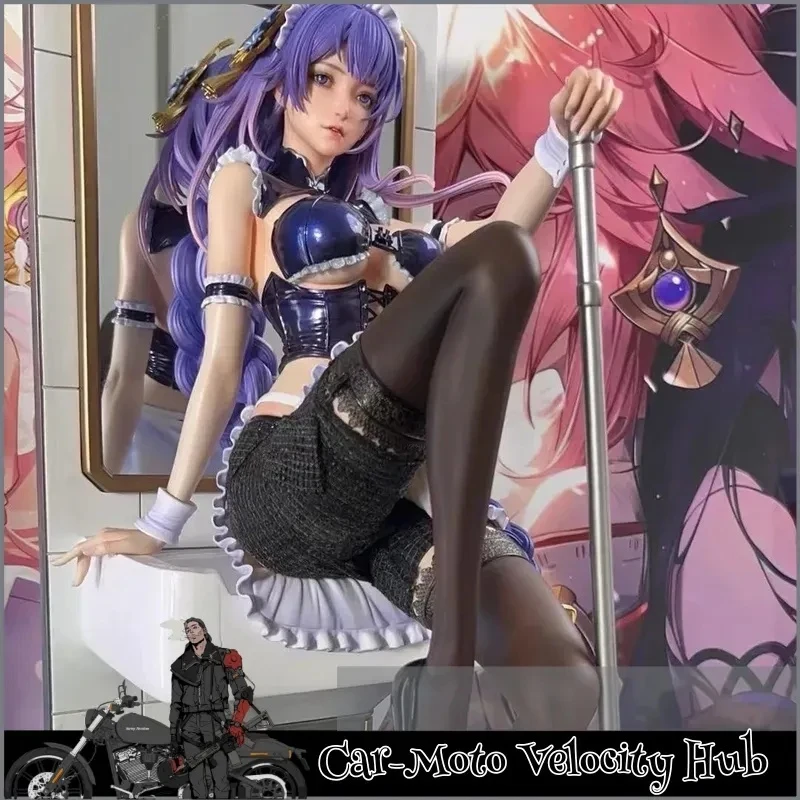 

Genshin Impact Raiden Shogun Action Figure - Raiden Ei Collectible Figurine Beelzebul Statue Model Doll for Home Decor Xmas Gift