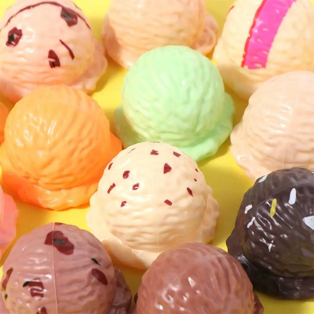 Deser Lody Gry Montessori Edukacyjne Symulacje Kuchnia z Lodami Sensoryczne Kolorowanie Liczenie