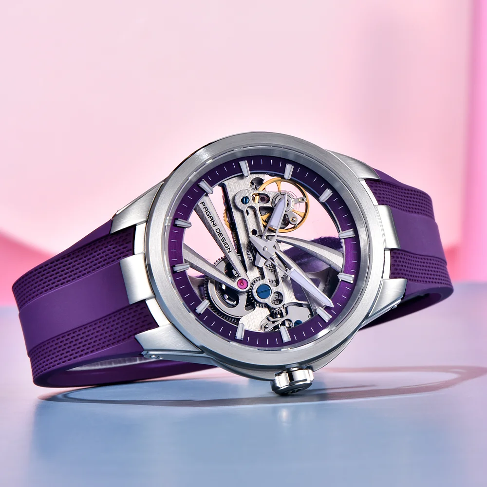 PAGANI DESIGN 2026 42MM Holle  - Skeleton Automatic Watch Luxury Tourbillon recensie en prijs