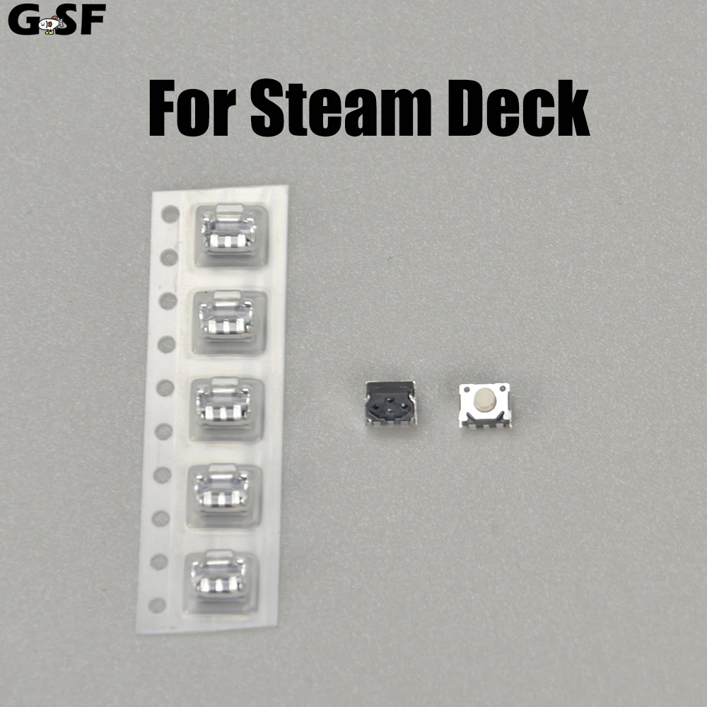 GFS 5PCS Dla Steam Deck L R Lewy Prawy Mikroprzełącznik Przycisk Ramienia Wyzwalacz Klucz Wymiana