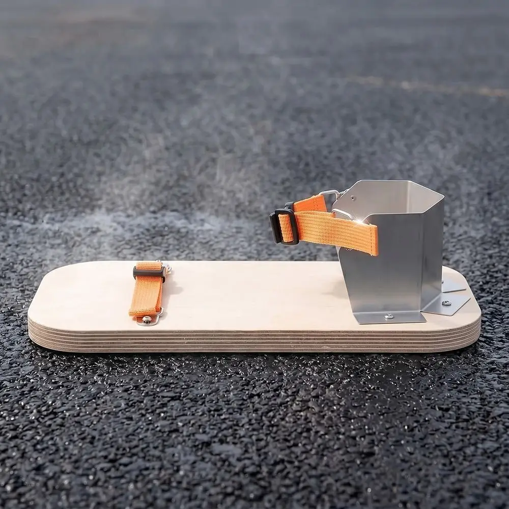 Quick Click Buckles Asphalt Shoes Thermal Barrier Thermal Insulation Tamping Shoes Adjustable Straps AC Plywood Shoes