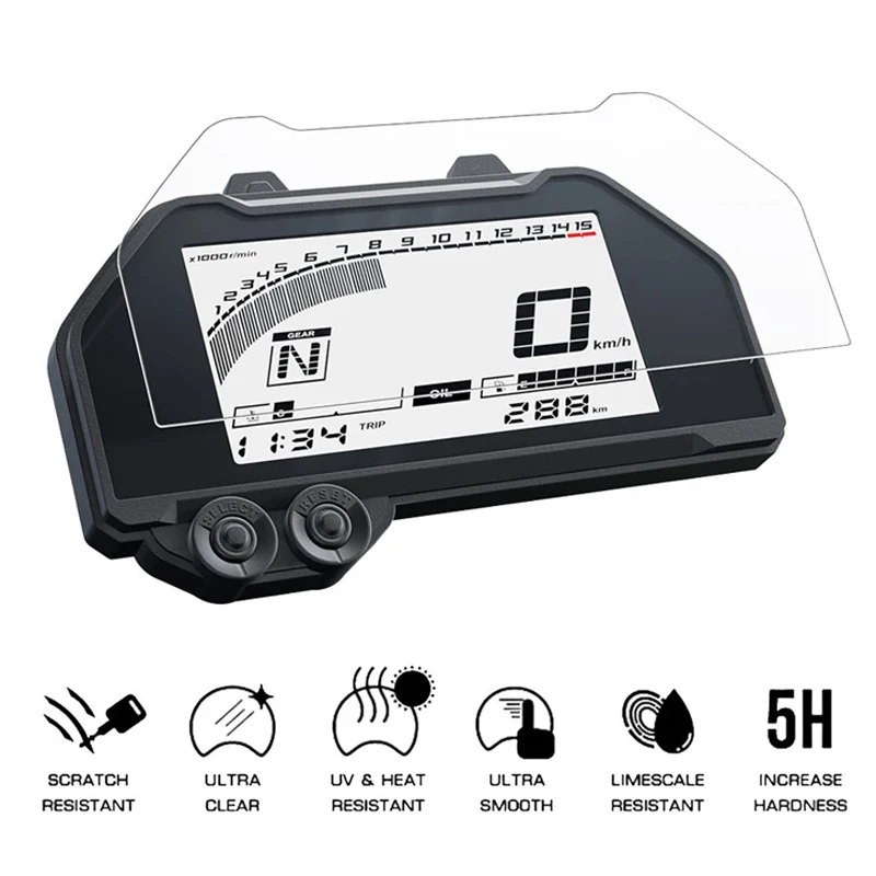 MT03 Cluster Screen Scratch Protection Film Speedometer Dashboard Protector Cover For Yamaha MT03 MT-03 MT-25 R3 R25 2019-2023