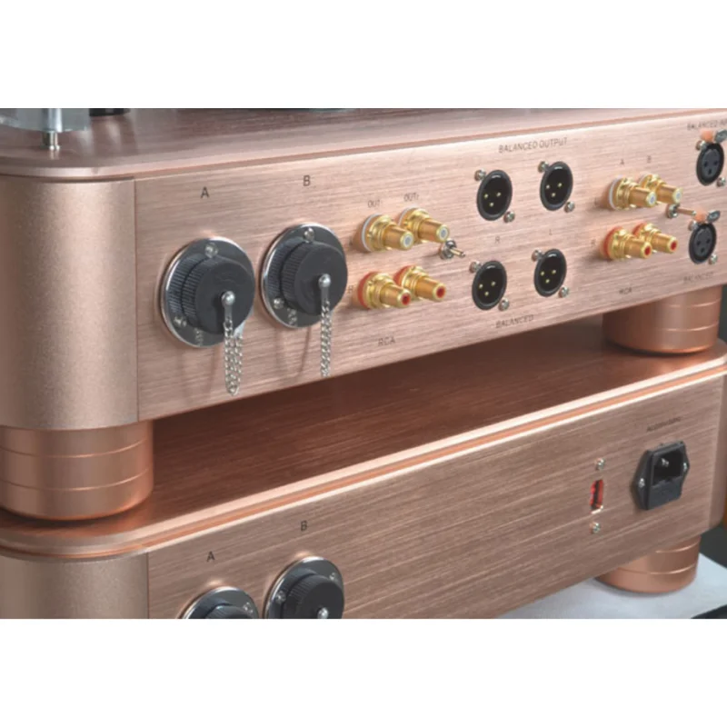 MEIXING MINGDA MC998-PRE التوازن فراغ أنبوب قبل مكبر للصوت سبليت إمدادات الطاقة Preamp 300B * 4 274B * 2 6SN7 XLR المدخلات XLR الناتج