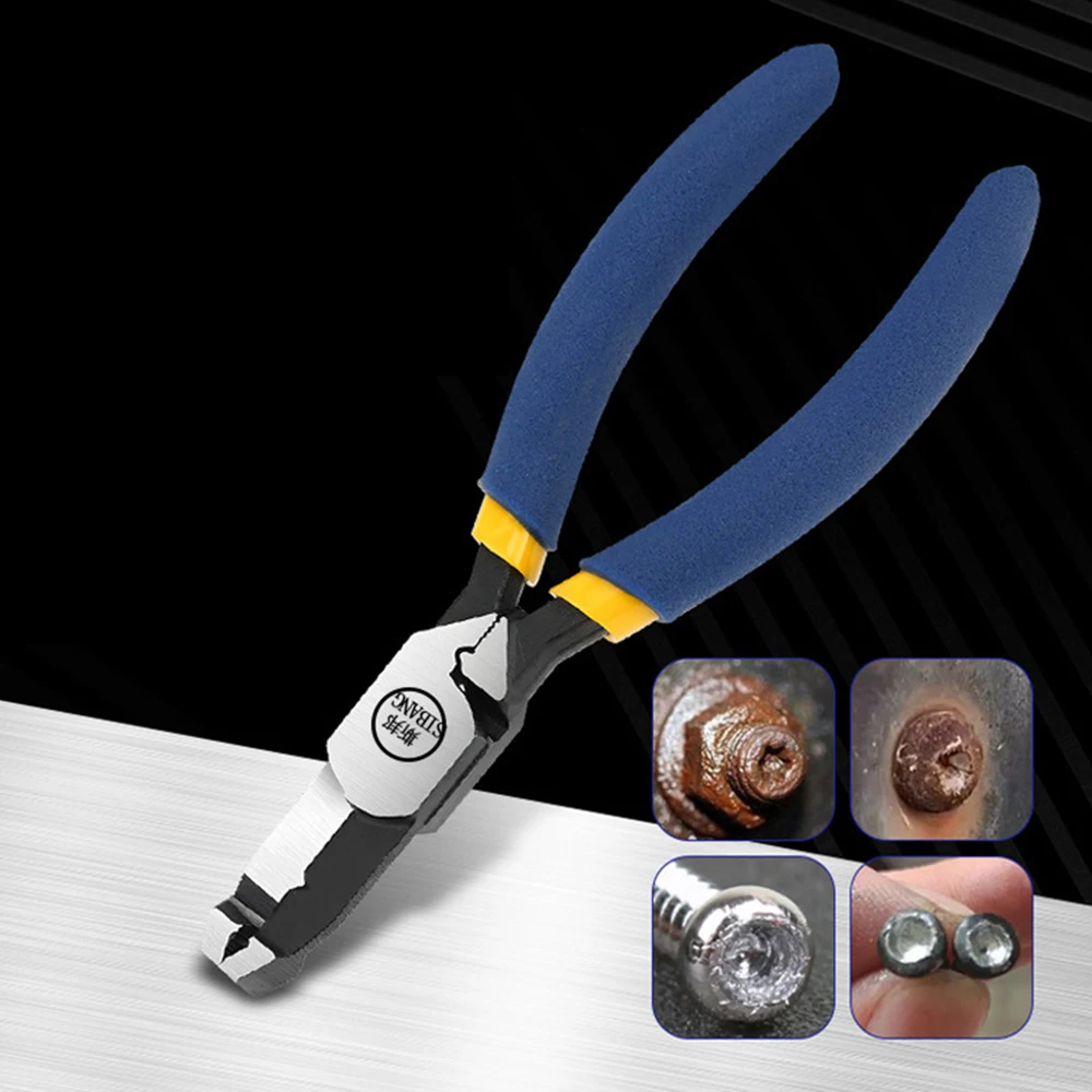 Щипцы для снятия винтов Экстракты Очищенные сломанные винты Многофункциональный нескользящий экстрактор для извлечения поврежденного застрягающего винта