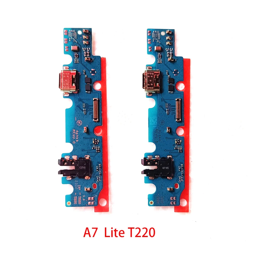 10Pcs For Samsung Galaxy Tab A7 Lite SM-T220 SM-T225 USB Charging Board Dock Port Flex Cable Repair Parts