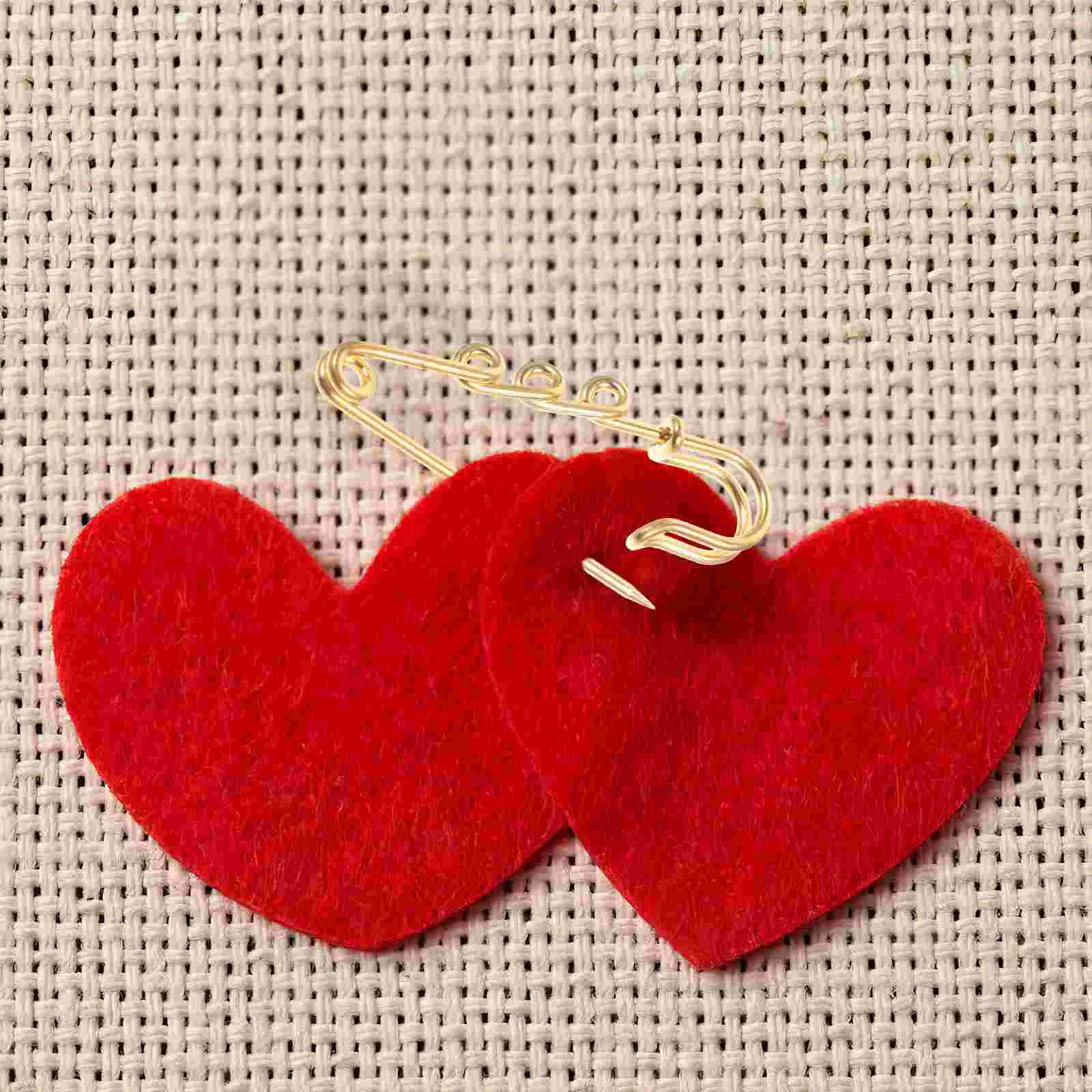 50 Pcs Jewlery 3-Hole Safety Pin DIY Clothes Alloy Brooch Pins Jewelry Golden Decorative