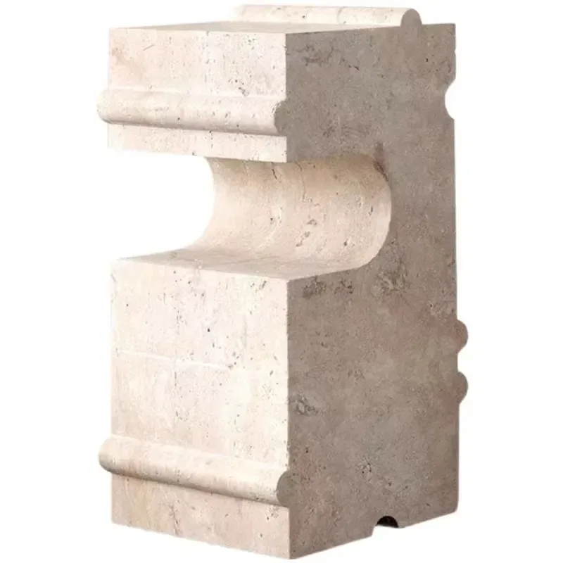 Natural Marble Limestone Table Factory Direct Sale High Quality Stone Dining Table for Home and Office Decor Modern Design