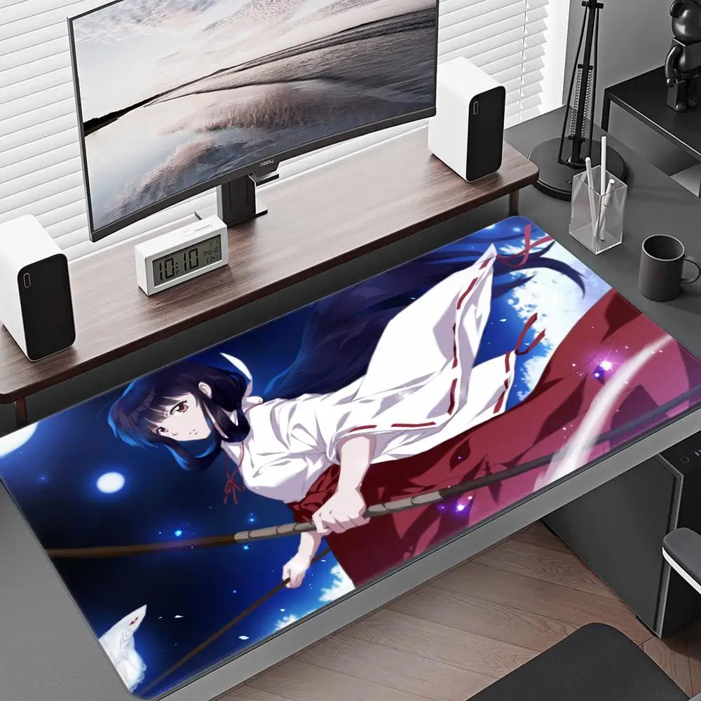 

Mouse Gamer Inuyasha Pc Gaming Accessories Deskmat Mause Pad Mausepad Rubber Mat Mousepad Mats Keyboard Cabinet Laptops Pads Xxl
