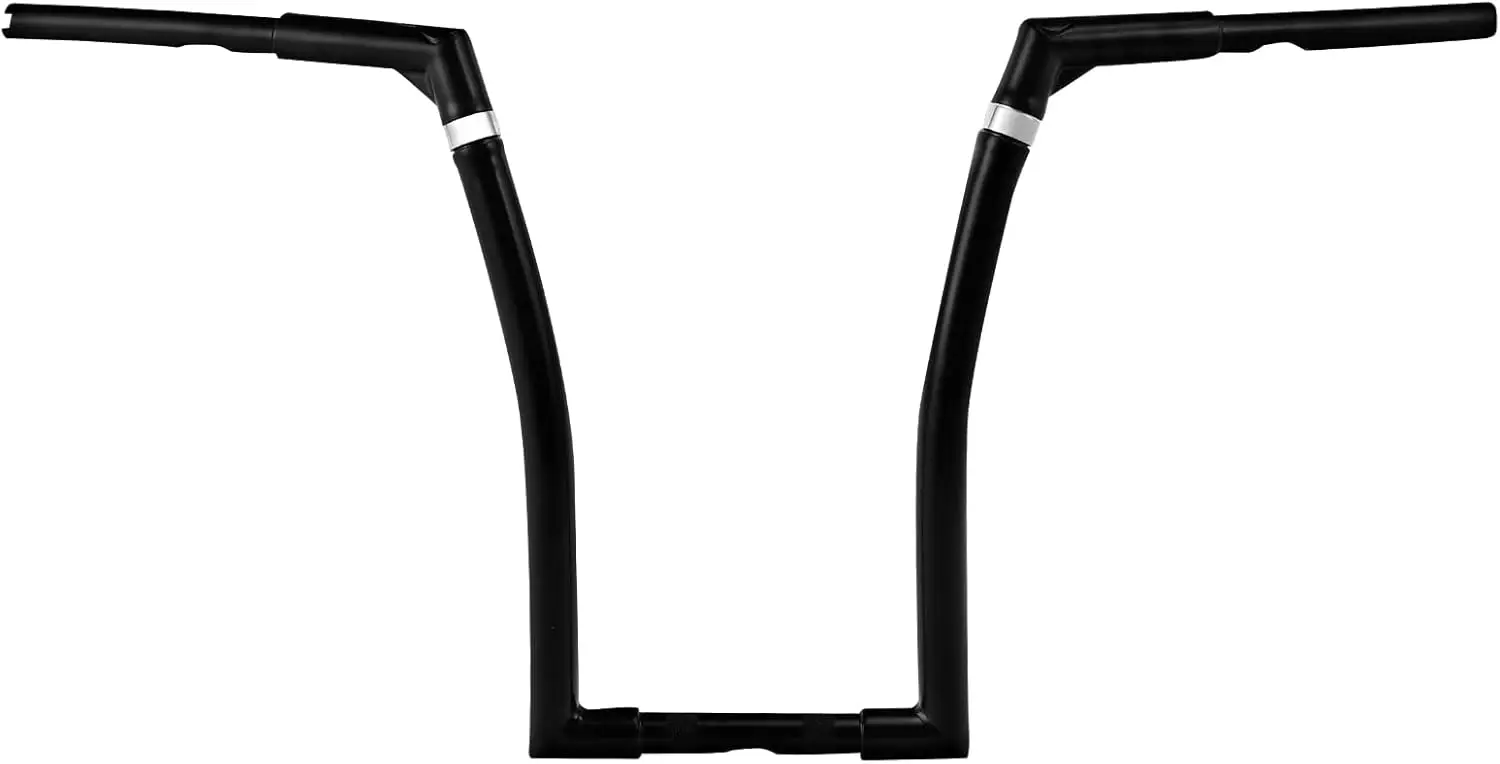 

Adjustable 18" Rise 1-1/4" Fat 1" Dia Ape Hanger Handlebar Fit For Harley Sportster XL Forty-Eight Dyna Lowrider Breakout Cross
