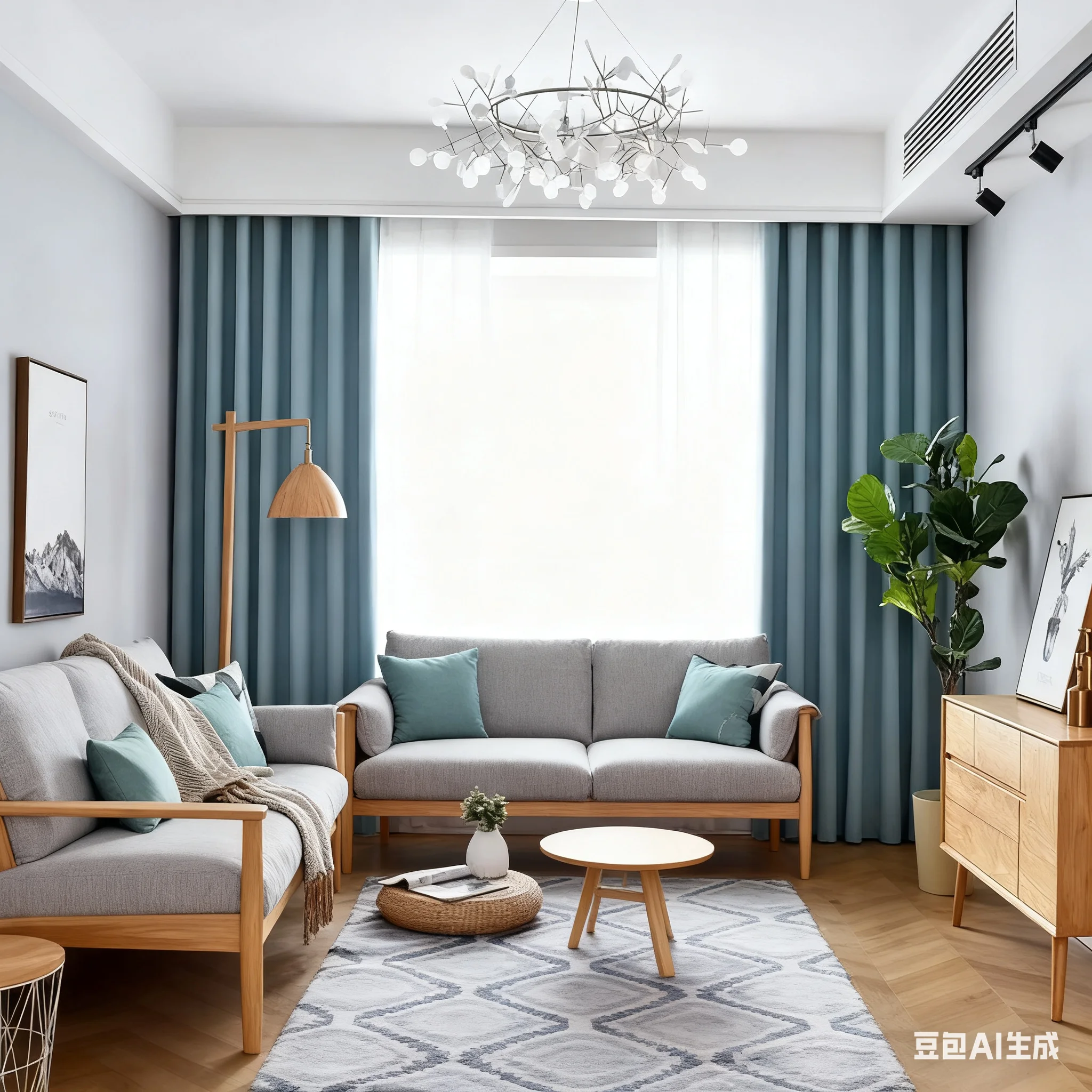 

High Shading Rate Solid Color Nordic Simple Balcony Windows Door Kitchen Curtains for Living Dining Room Bedroom Cotton Linen