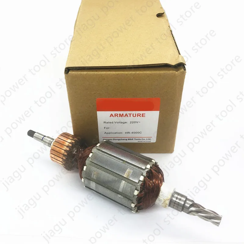 Armadura Elétrica da Âncora do Rotor Substitua por Makita Hr4000c Hr40c 5163281 Ac220240v a
