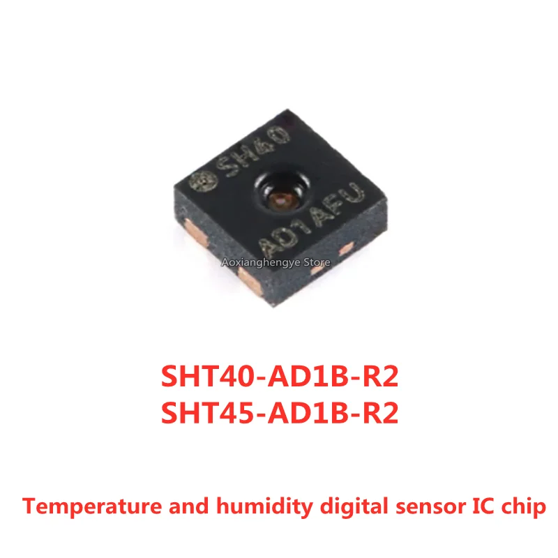 5PCS SHT40-AD1B-R2 SHT45-AD1B-R2 DFN-4 Temperature and humidity digital sensor IC chip