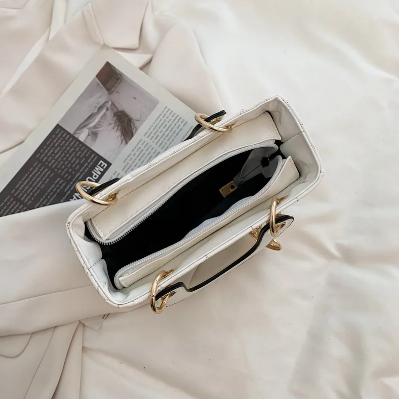 Crossbody Bags Women Casual Leather Red Black Tote Bag Wedding New Fashion Handbag Messenger Party Shoulder Handbags
