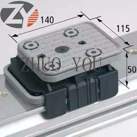 CNC Single Channel K1 Vacuum Pneumatic Sucker 140X115X50 of Schmeicz Endehaumai Xinghui Machining Center