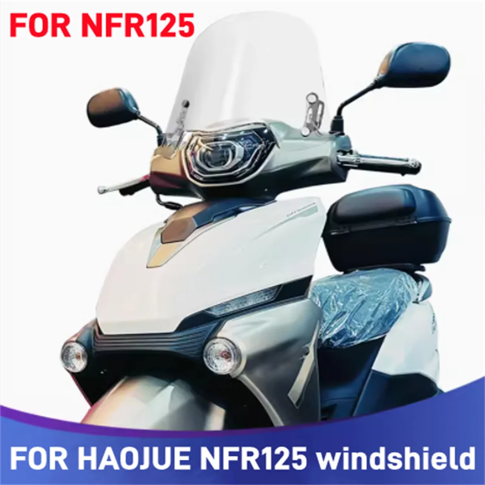 

For Haojue NFR125 HAOJUE 125NFR modified windshield Xingren 125 front windshield accessories