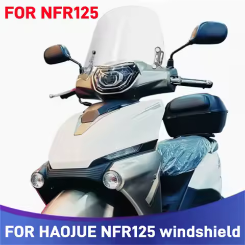 For Haojue NFR125 HAOJUE 125NFR modified windshield Xingren 125 front windshield accessories