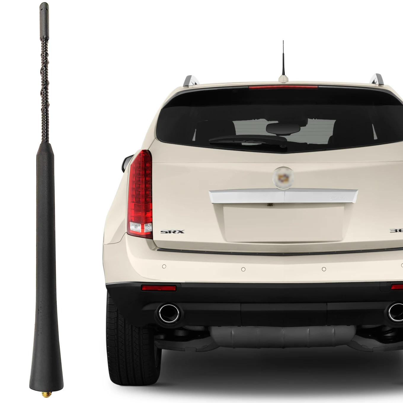 

9" inchs Flexible Antenna for Cadillac SRX 2010-2016 Optimized FM/AM Reception