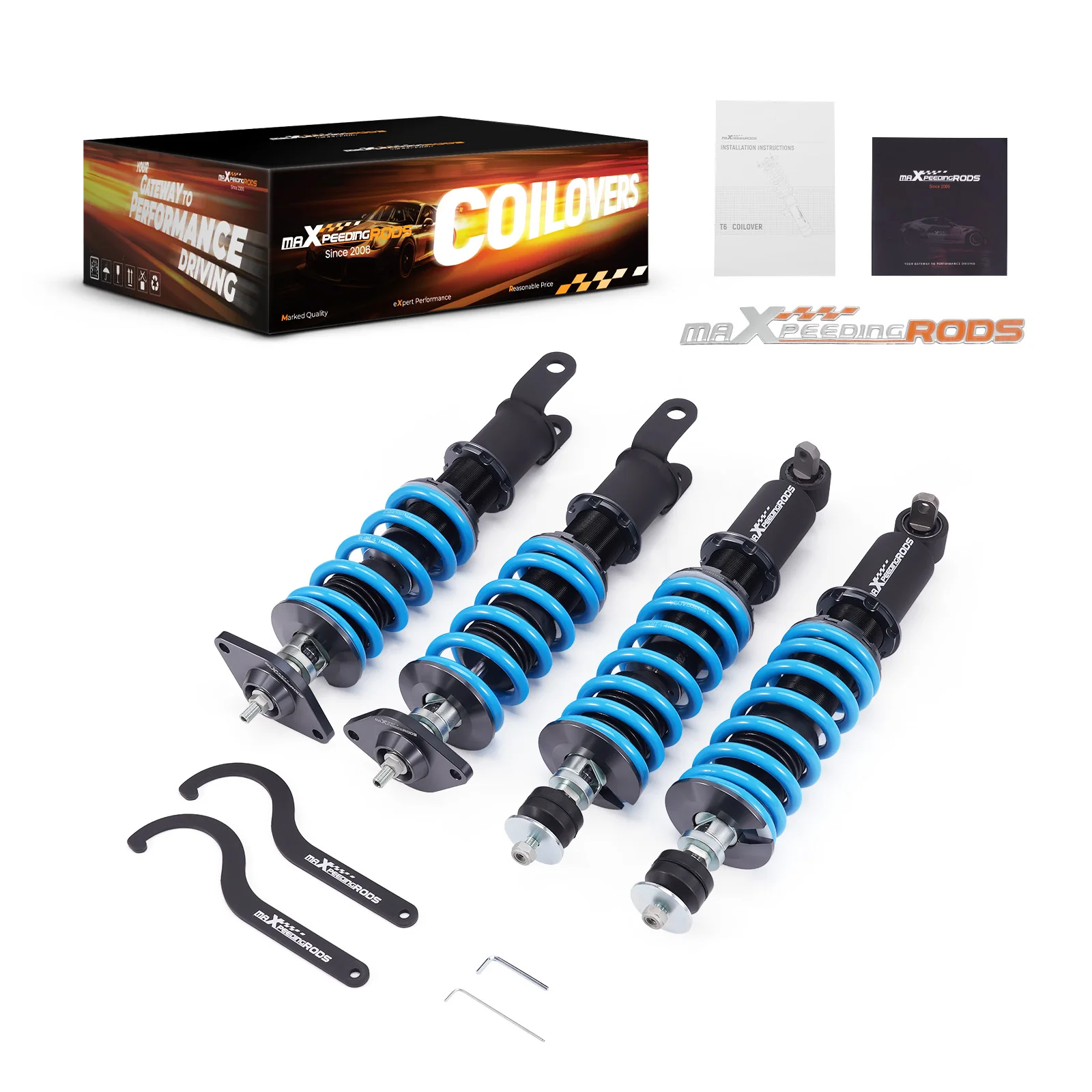 24 Level Damper Adjustable Coilovers for Chevrolet CORVETTE C5/C6 1997-2013