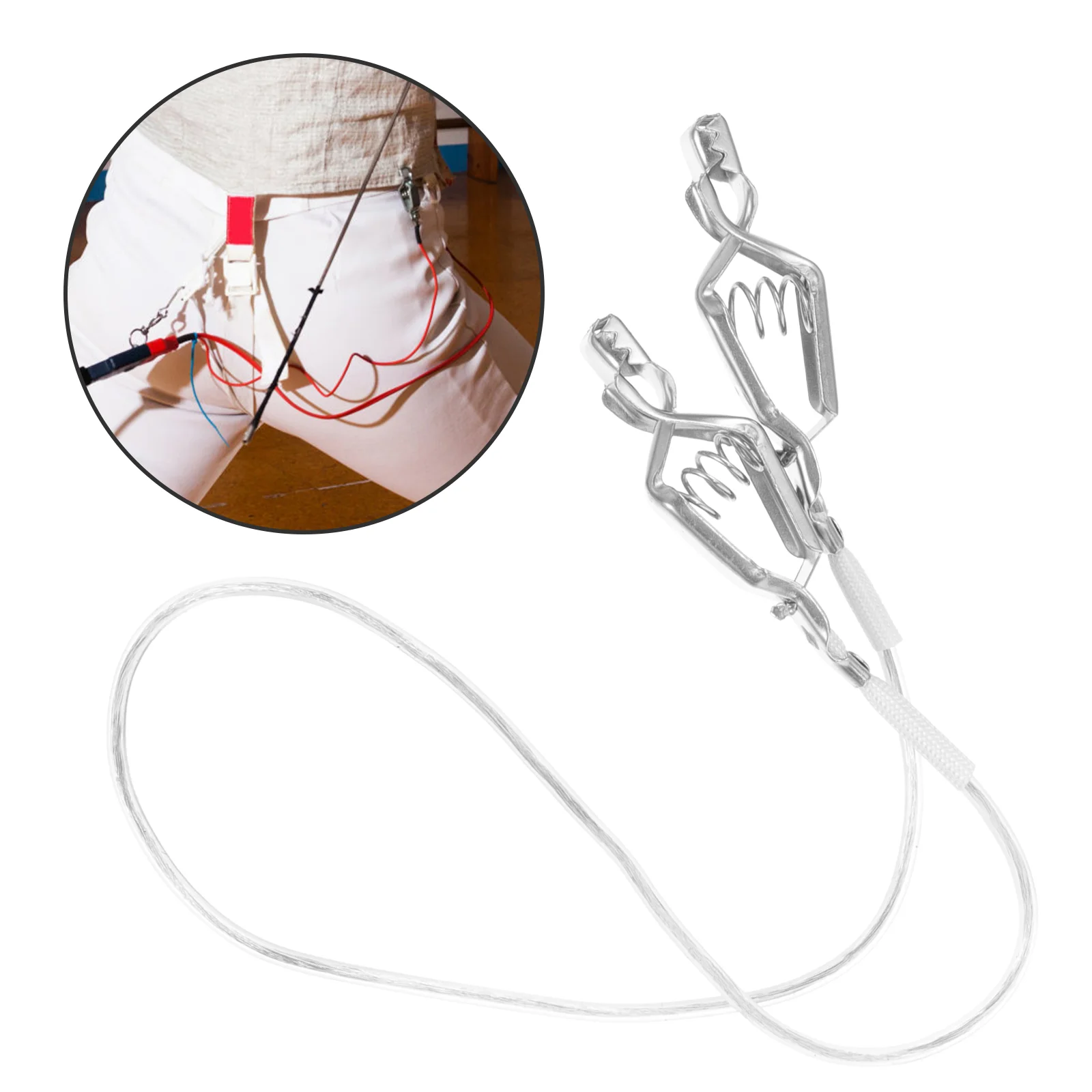 Cord Clips Foil Head Line Hand Wire Mask Clamp Professional Cable Practical Fencing Multi-use