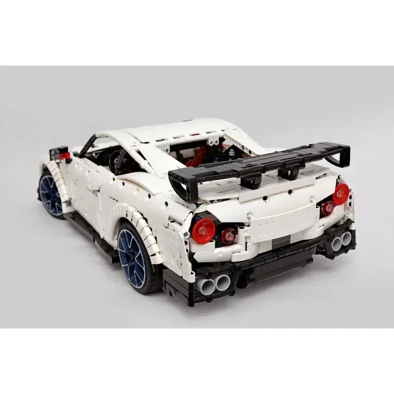 MOC-25326 Berühmte Designer Weiß Neue RC GT Supercar Montage Spleißen Baustein Modell 3303 Teile Kinder Geburtstag Spielzeug Geschenk