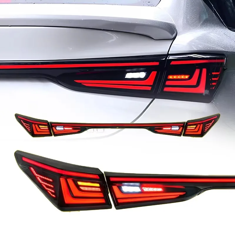 

Светодиодные задние фонари в сборе для Lexus ES200 260 300h 25, модели с динамическим последовательным сигналом поворота и модификацией указателей поворота