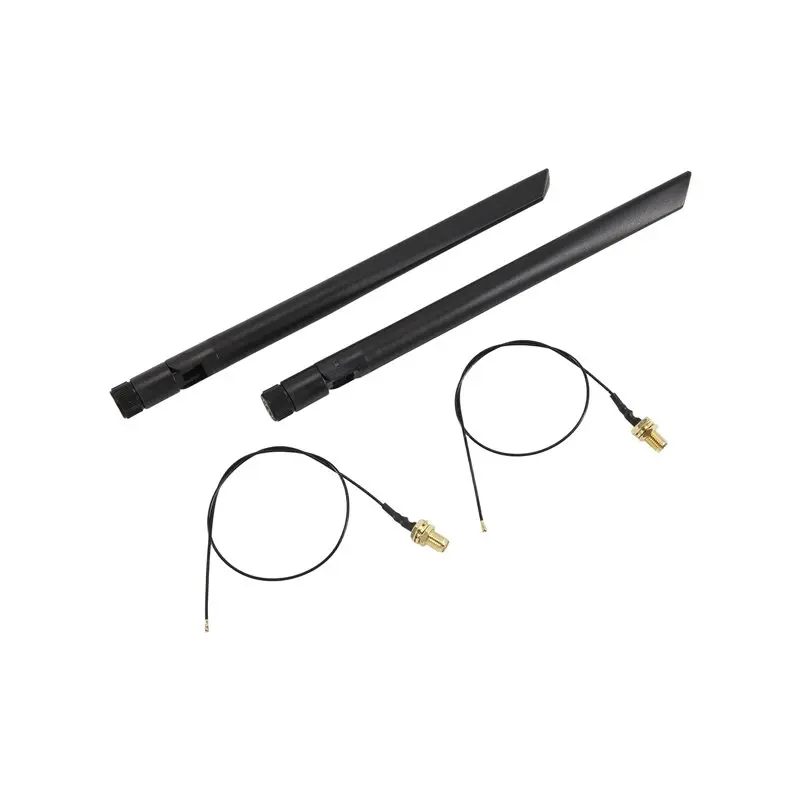 Exquisite-Dual Band 6Dbi Wireless Wifi Antenna RP-SMA+MHF4 Pigtail Cable For AX200 AC9260 NGFF M.2 Wireless Card WIFI/WLAN Modul