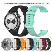 Sports 22mm Silicone Band For Xiaomi Watch color 2 Pro Strap For MI Watch S4/S3/S2/S1 Pro Bracelet Replacement Wristband Correa