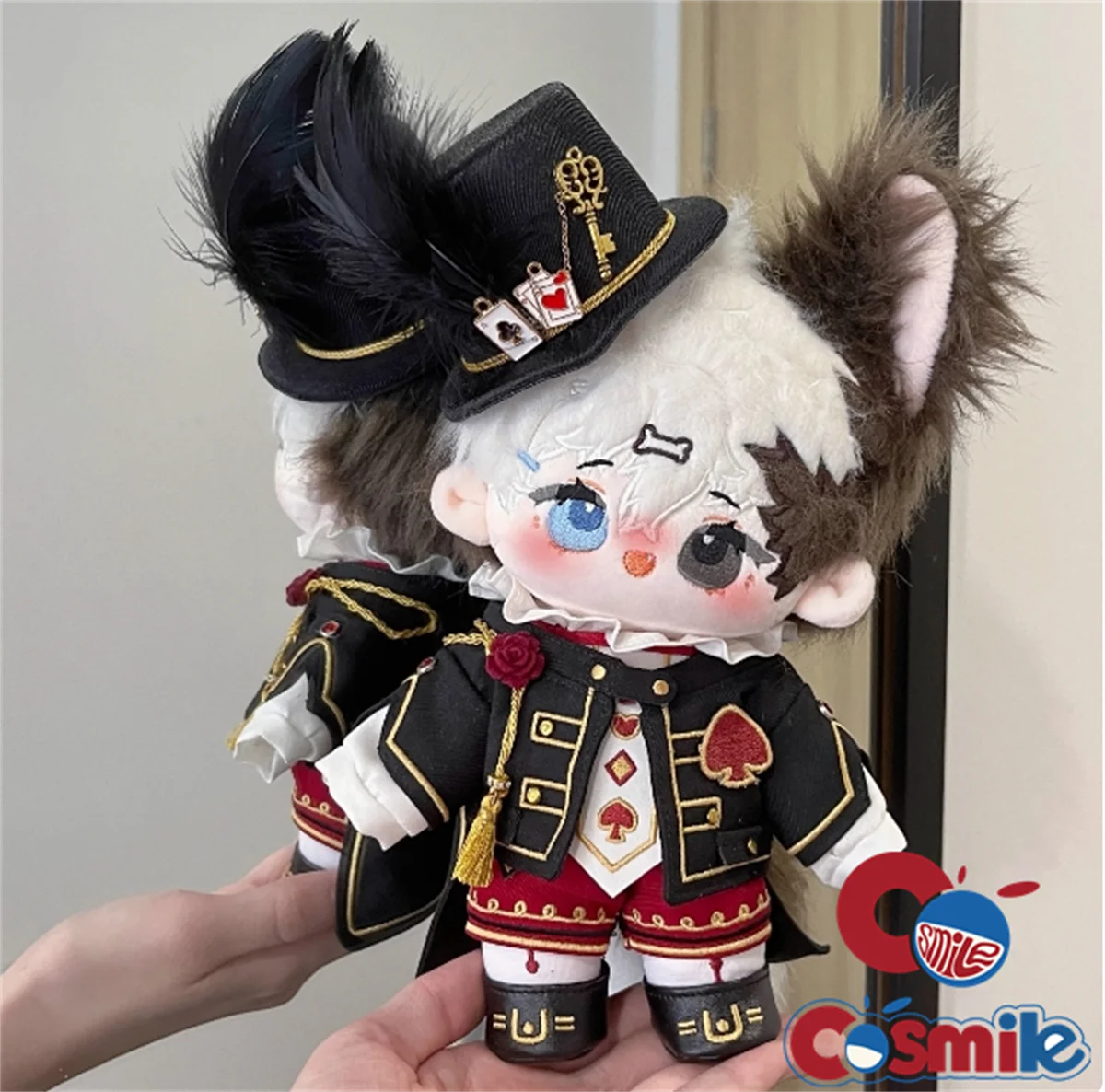 Cosmile European Royal General Joker Conjurer Prince Knight Chief for 20cm Plush Doll Clothes Clothing Costume GIFT Amine