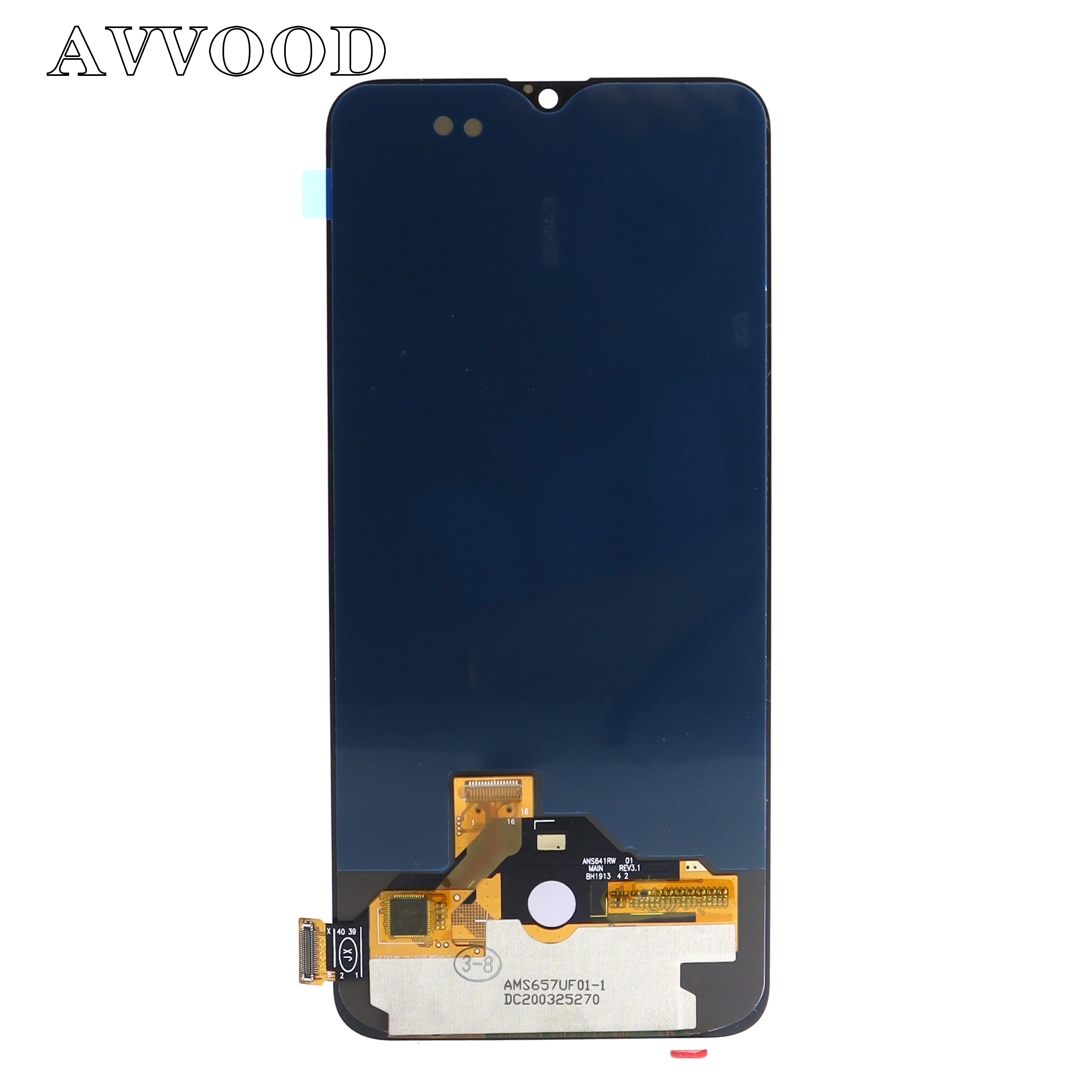 AMOLED LCD Display Touch Screen Assembly Replacement, 6.4 