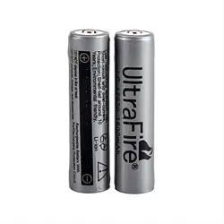 UltraFire 17670 3.7V 1800mAh Rechargeable Lithium Battery Batteries with PCB Used for RC Toy Drones Portable Flashlight Headlamp