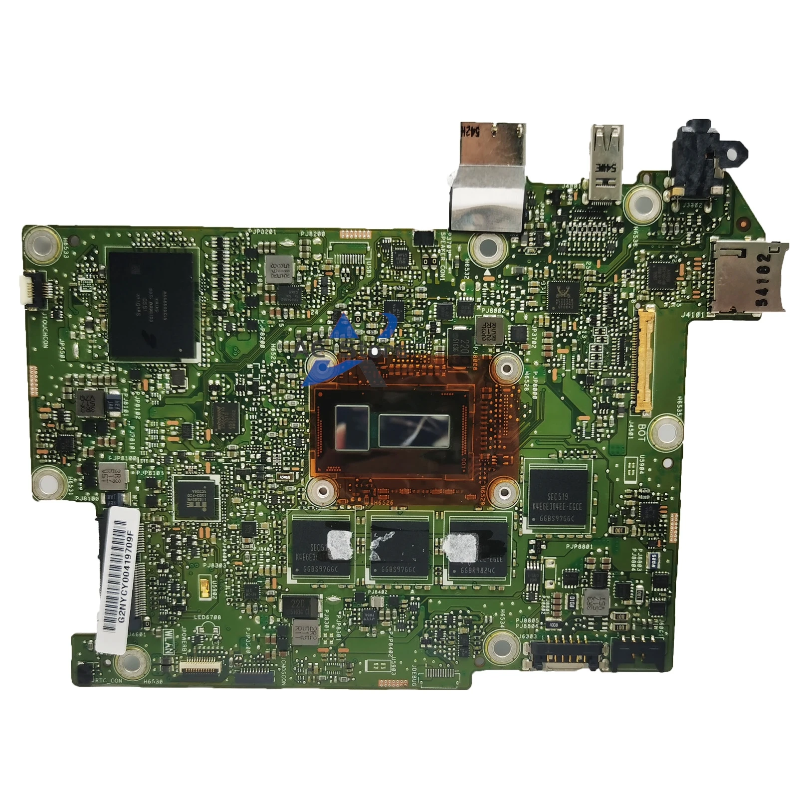 T300C Mainboard untuk ASUS Transformer Book T300 Chi T300CHI Laptop Motherboard M-5Y71 8GB/RAM Notebook papan utama SSD-128G