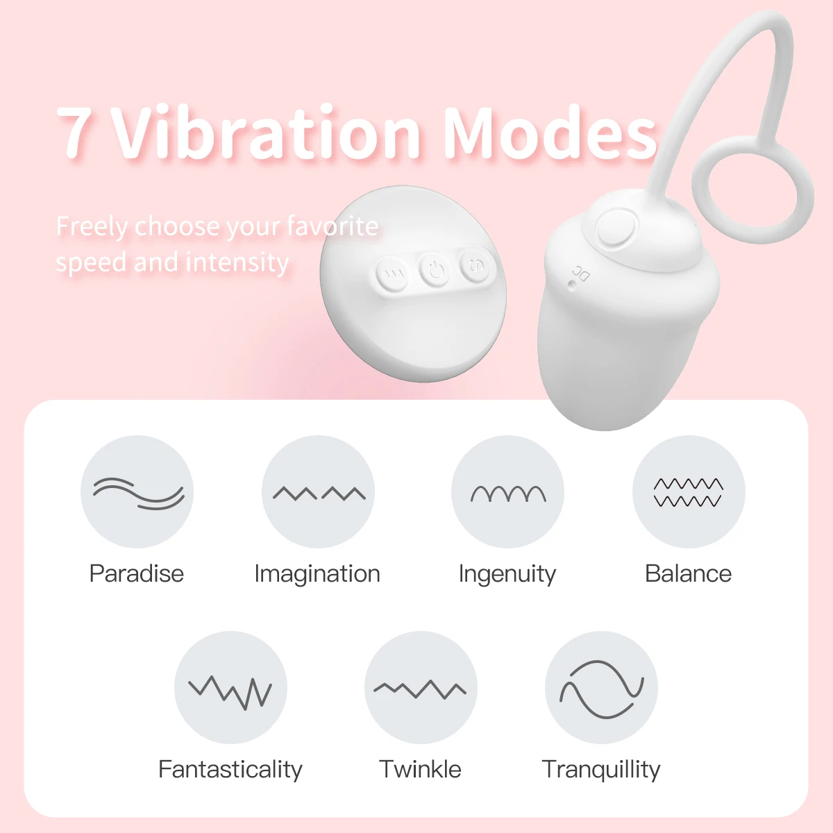 DRY WELL Vibrators for Women Wireless Remote Control Vagina Balls Wear Vibrating Panties Silent Sexy Toys for Quickly Orgasm