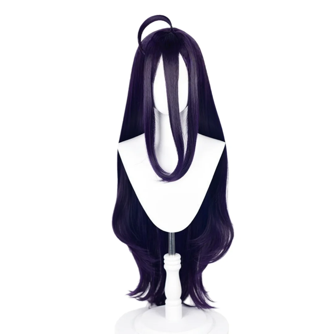 Overlord Arubedo Pure-White Devil Albedo Cosplay Costume Wig Set view 2