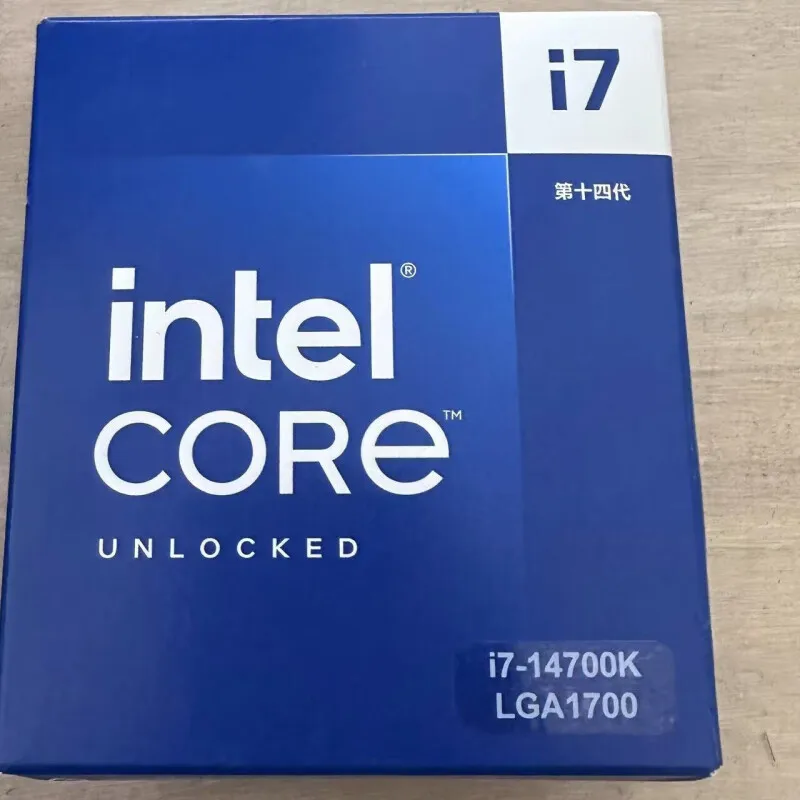 Процессор 14-го поколения I7 14700KF 14600KF 14600K настольный компьютер в штучной упаковке DIY