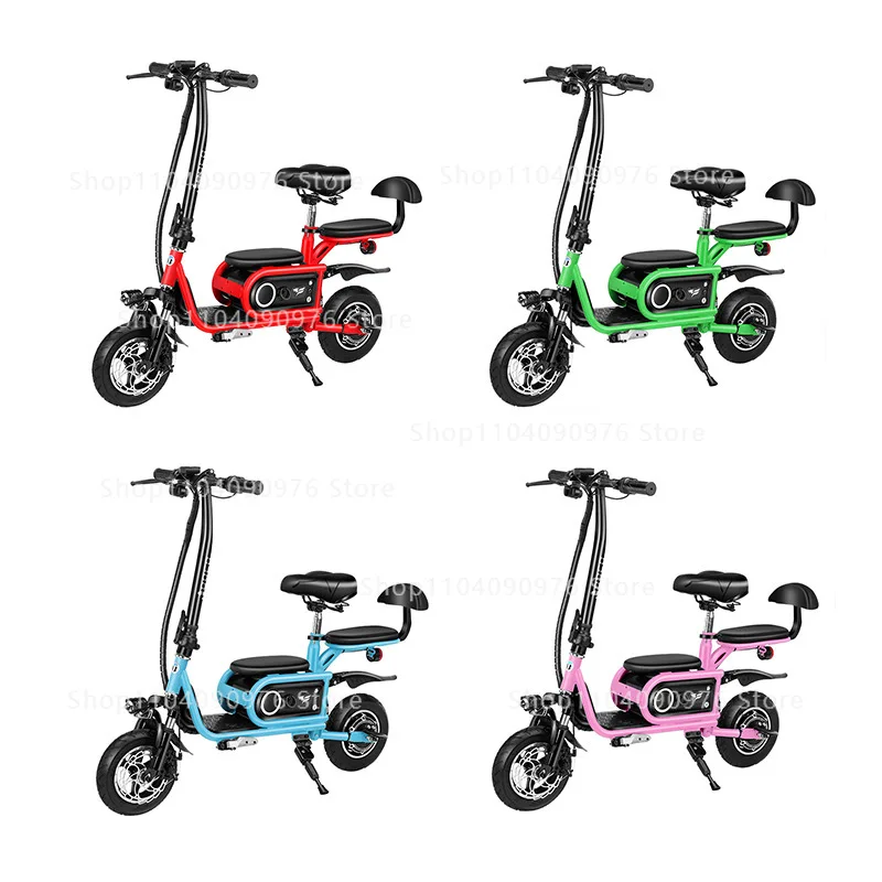 

Складной электрический самокат для взрослых, портативный мини-литиевый пригородный самокат с батарейным питанием для мужчин и женщин