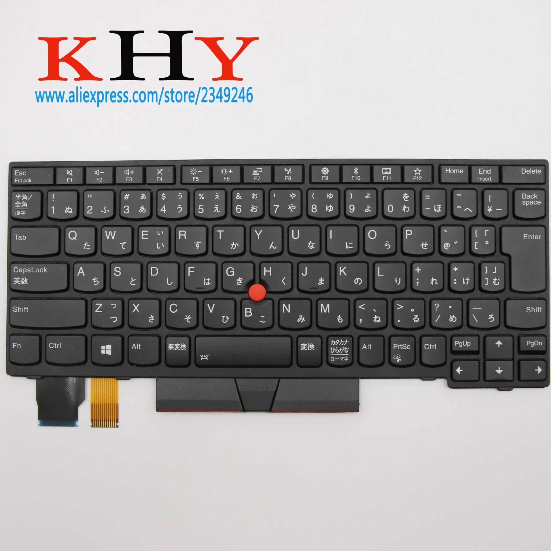 Original JP Keyboard For ThinkPad L13 X280 A285 X390 X395 ThinkPad L13 Yoga S2 5th S2 Yoga 5th FRU 01YP030 01YP110 01YP190 Used