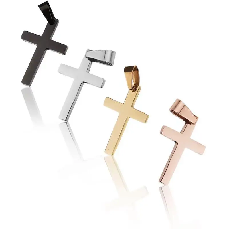 Charms Hollow Cross Tibetan Pendants Antique Jewelry Making DIY Handmade Craft Wholesale Of Stainless Steel Pendants