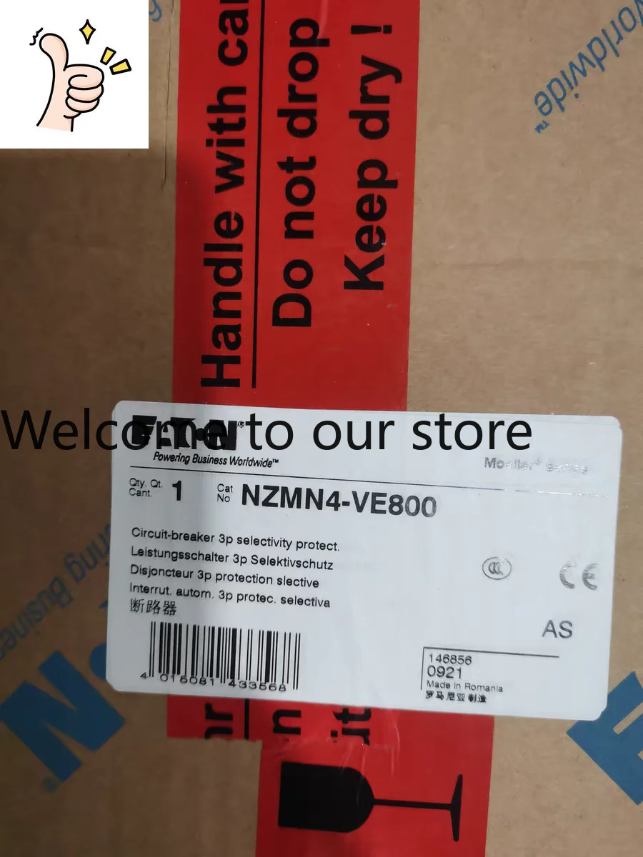 

Автоматический выключатель Eaton Moeller NZMN4-VE800 в литом корпусе, высокотоковый, с высокой способностью отключения, оригинальный, подлинный