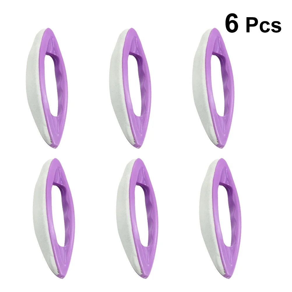 6 قطعة عازلة جلد الغنم مسمار أدوات الرسم ل مانيكير باديكير الكالس إزالة الصبح آلة ملفات الأظافر أداة تلميع #3