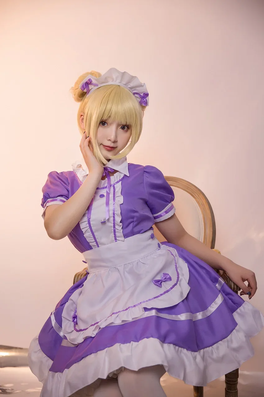 Lovely Green Lolita Maid Dress - Plus Size Japanese Cosplay Costume for Women Girls