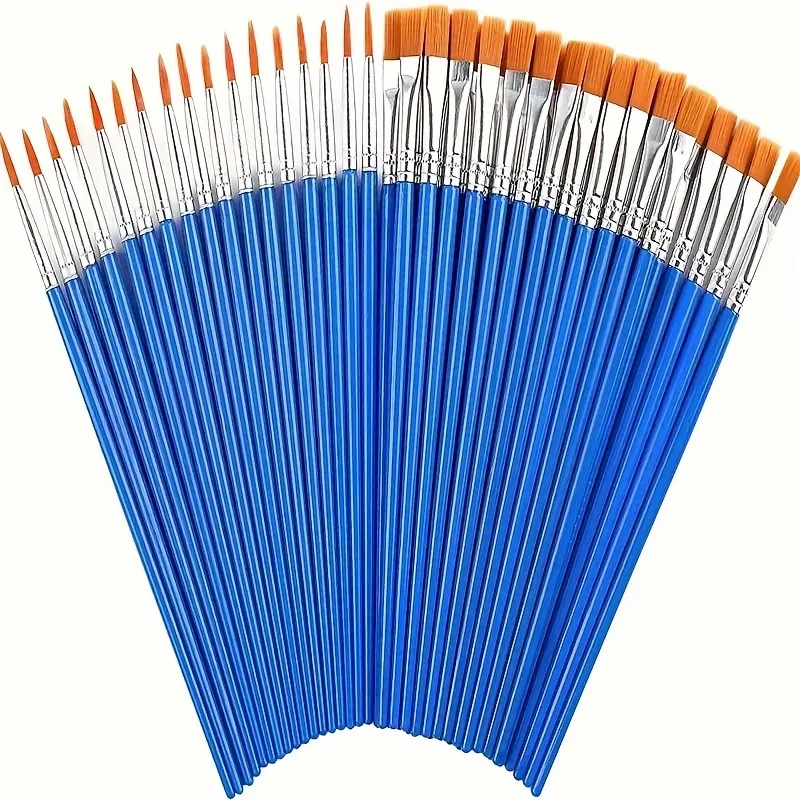 Malpinsel für Handwerk, Kunst und Basteln – Multifunktionales DIY-Malwerkzeug für Linien und Hakenmalpinsel, künstlerpinsel, pinselset, bastelzubehör, acrylpinsel, pinsel für aquarell, detailpinsel, pinsel für handwerk – Detail 7