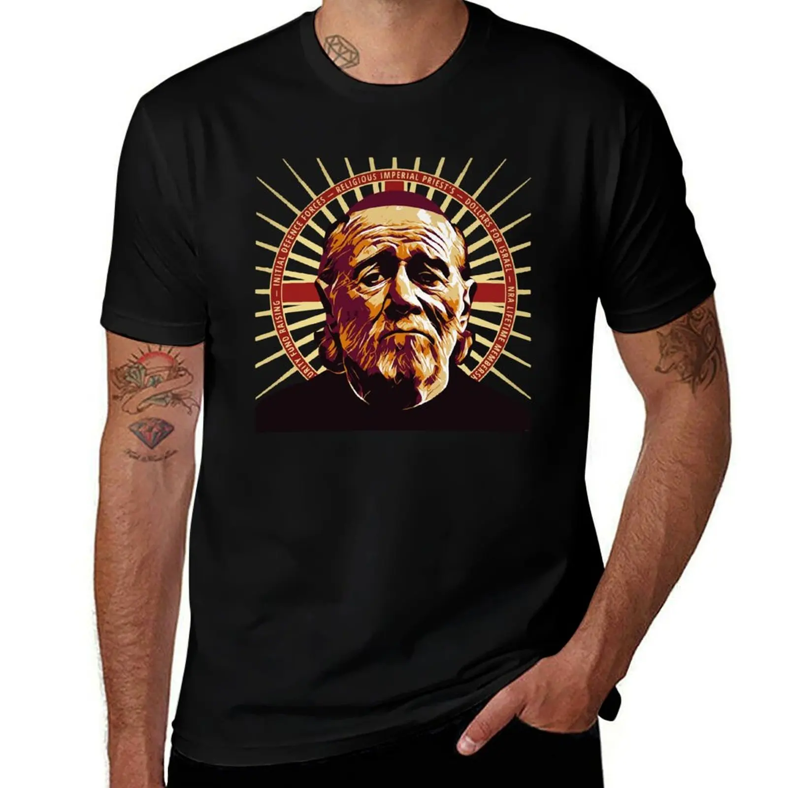 

George Carlin T-Shirt anime figures Anime t-shirt mens t shirt graphic
